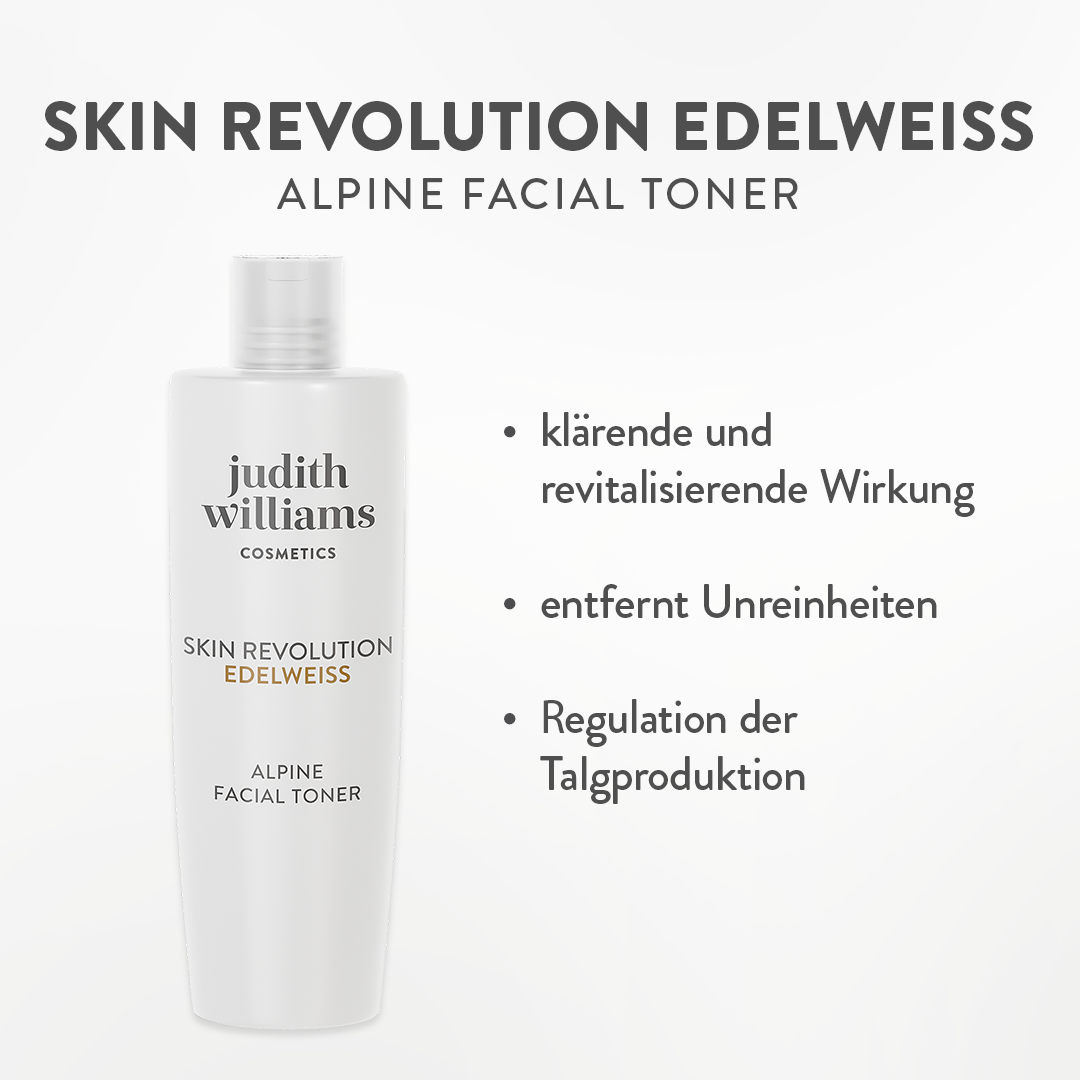 Gesichtswasser | Skin Revolution Edelweiss | Alpine Facial Toner | Judith Williams