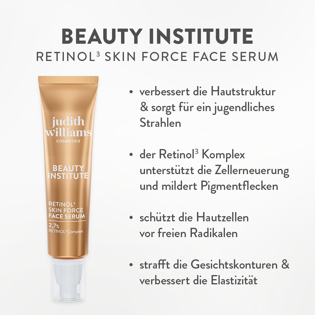 Gesichtsserum | Beauty Institute | Retinol3 Skin Force Face Serum | Judith Williams