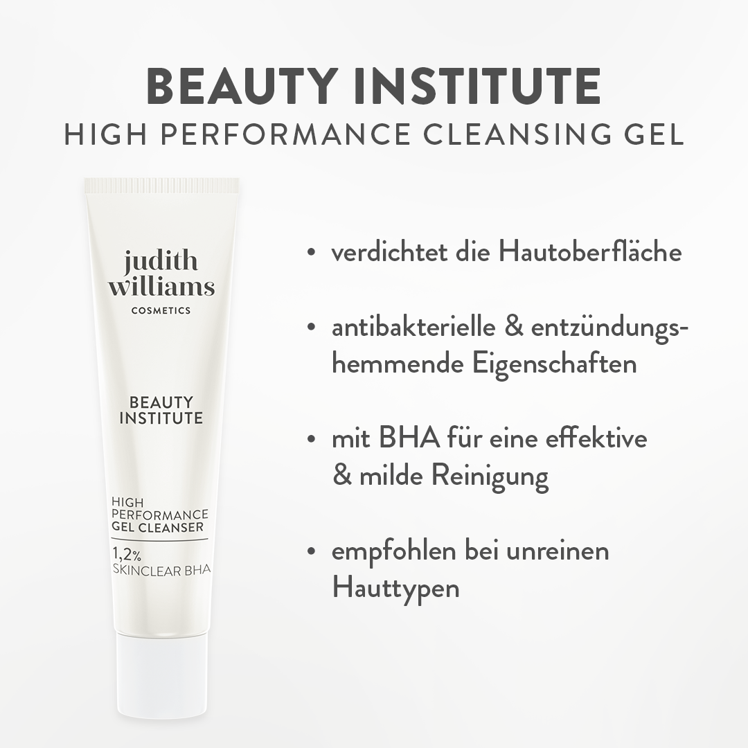 Reinigungsgel | Beauty Institute | High Performance Gel Cleanser | Judith Williams