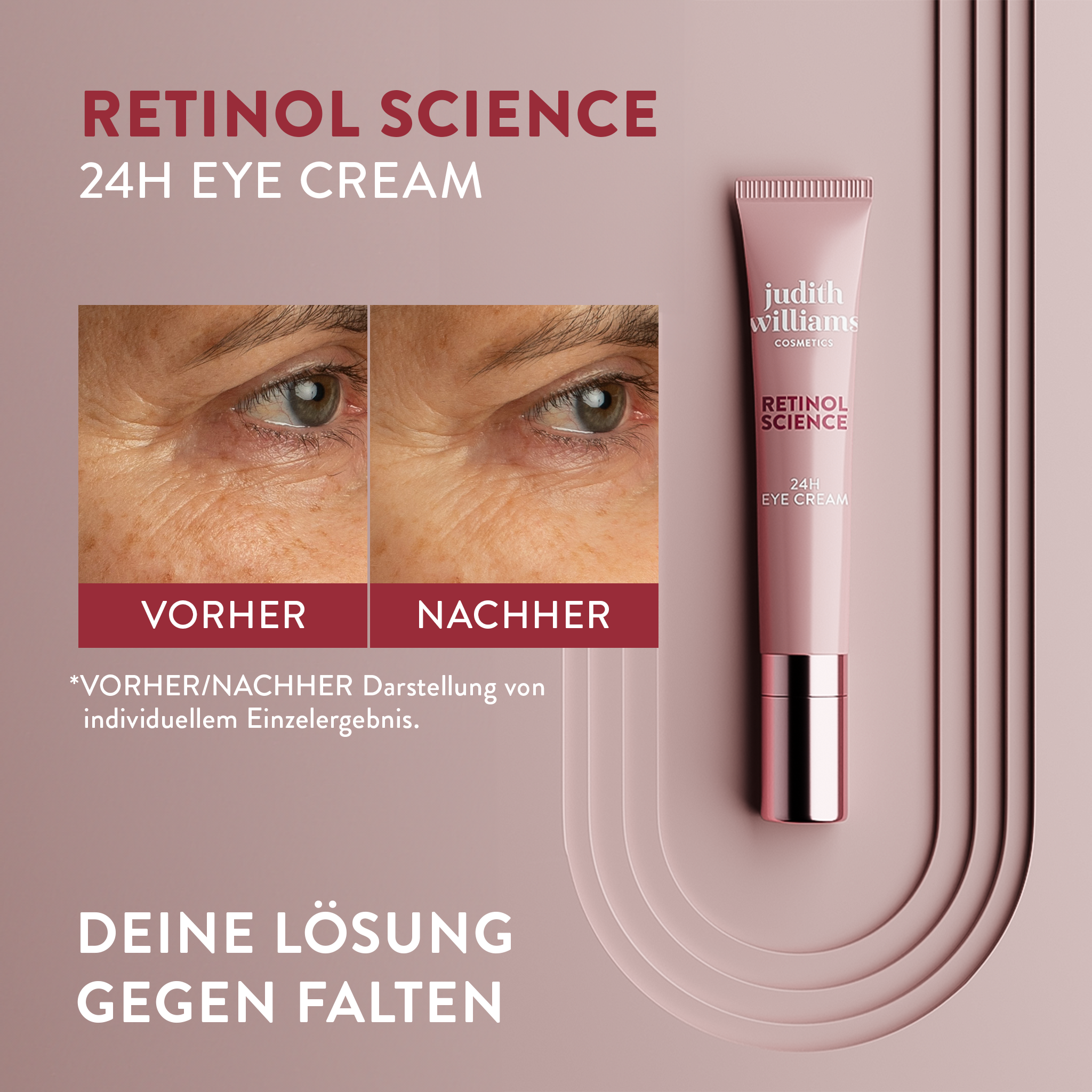 Augencreme | Retinol Science | 24H Eye Cream | Judith Williams