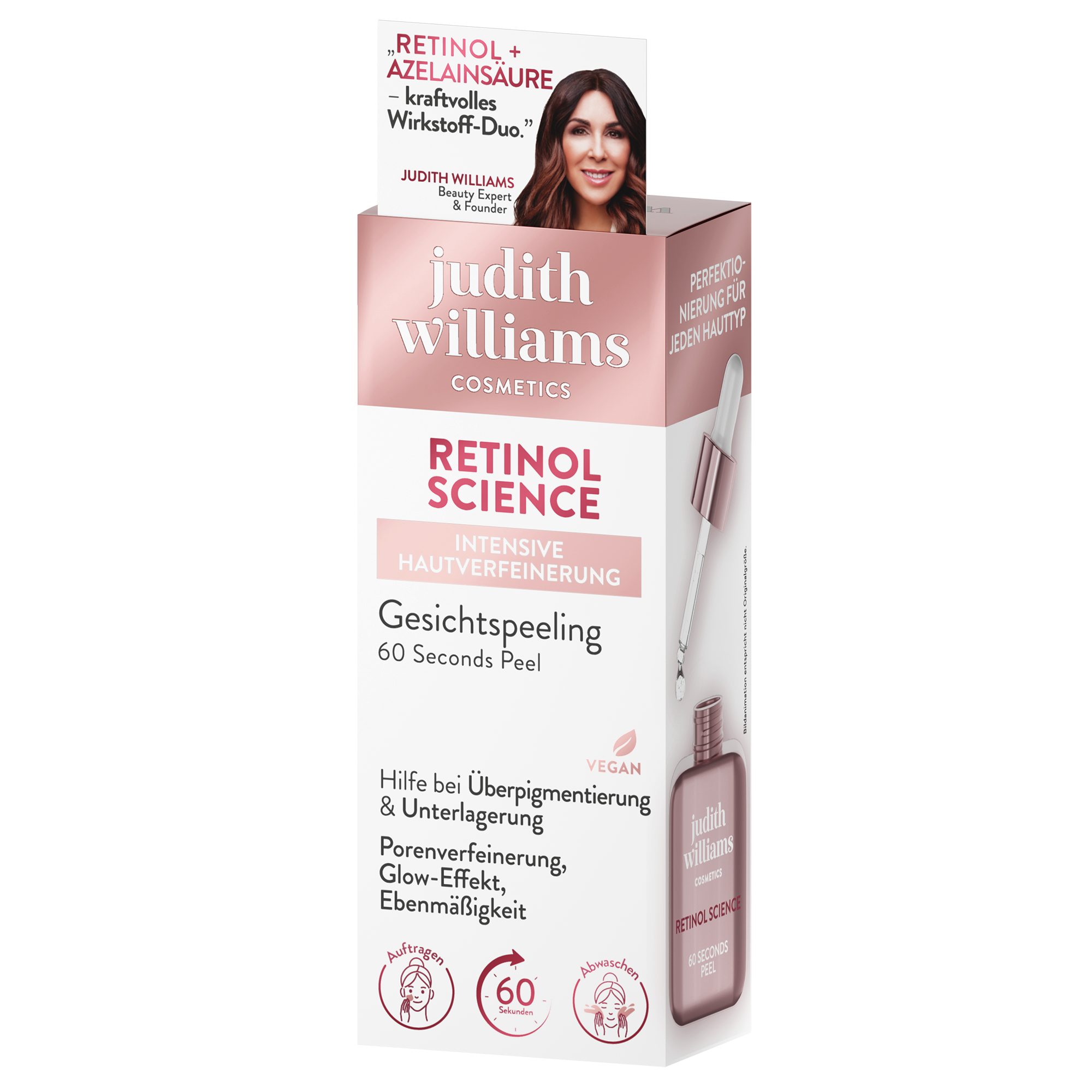 Peeling | Retinol Science | 60 Seconds Peel | Judith Williams